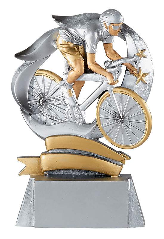 Rennrad 3D Pokal