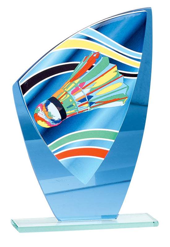 Badminton Glaspokal verspiegelt