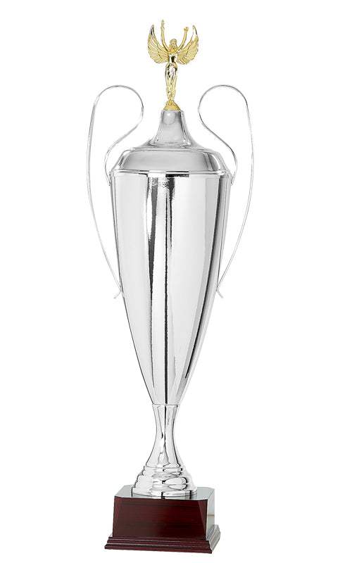 Pokal Silber mit Siegesgöttin