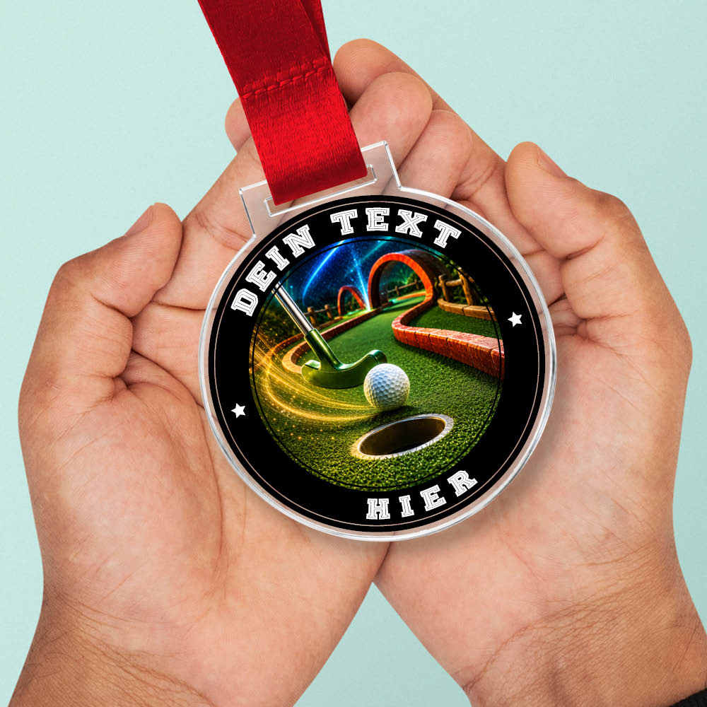 Signature Medaille Minigolf