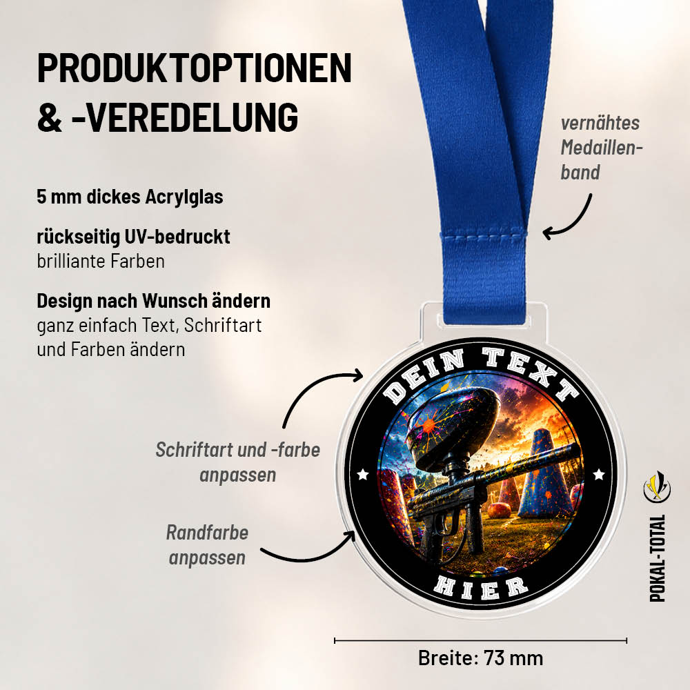 Signature Medaille Paintball