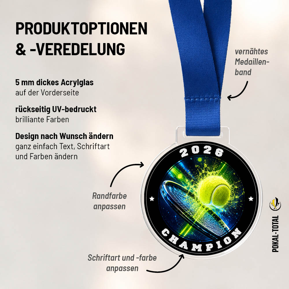 Signature Medaille Tennis