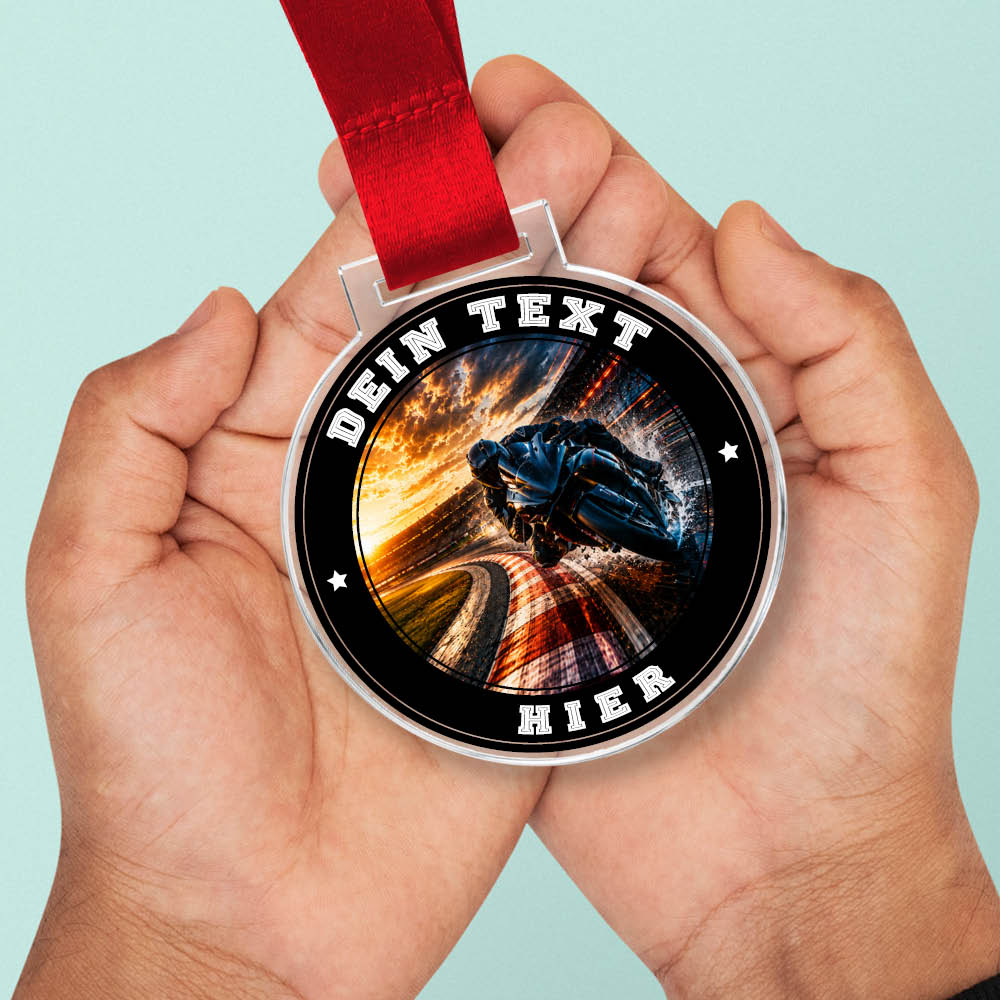 Signature Medaille Motorrad