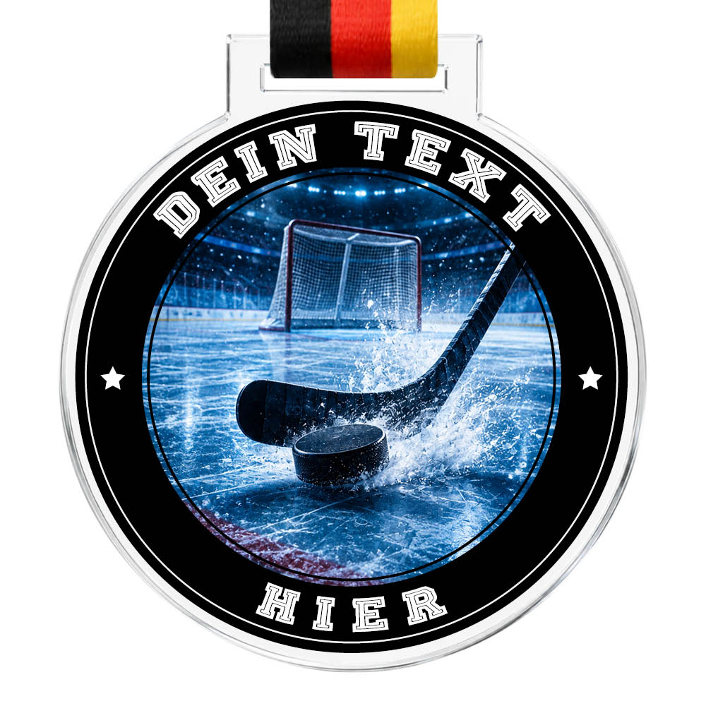 Signature Medaille Eishockey – Produktansicht