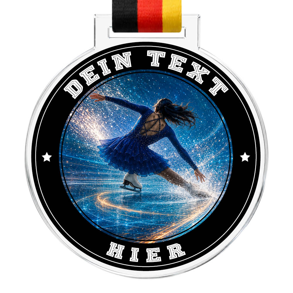 Signature Medaille Eiskunstlaufen – Produktansicht