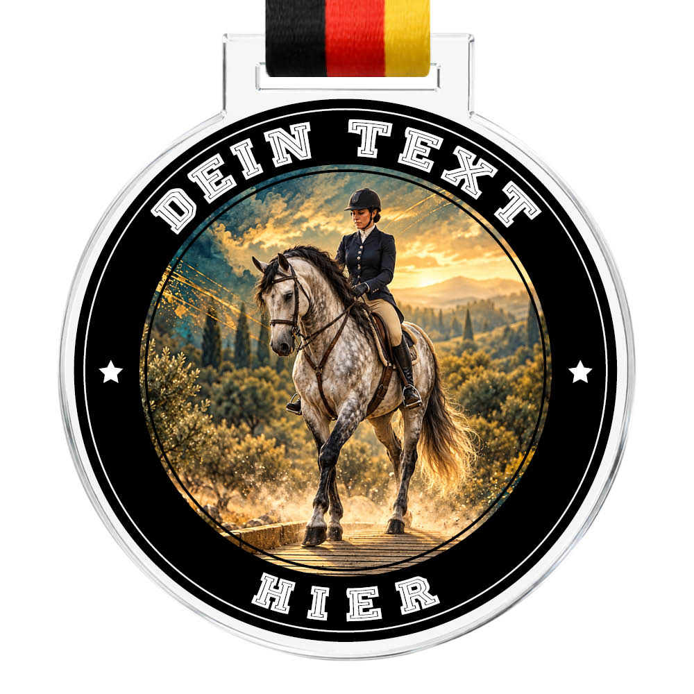 Signature Medaille Working Equitation – Produktansicht