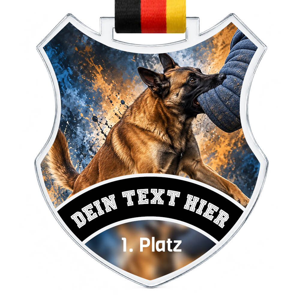 Wappen Medaille Mondioring – Produktansicht