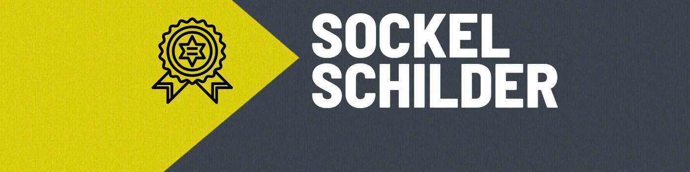 Sockelschilder