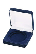 Aufklapp-Etui | 90x90x35 Emblem Ø:60-70 | Blau, Weiß