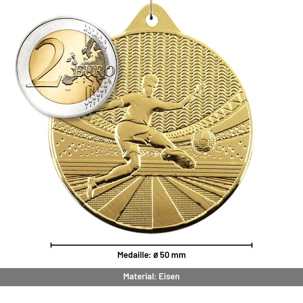 Fußball Medaille Stadion