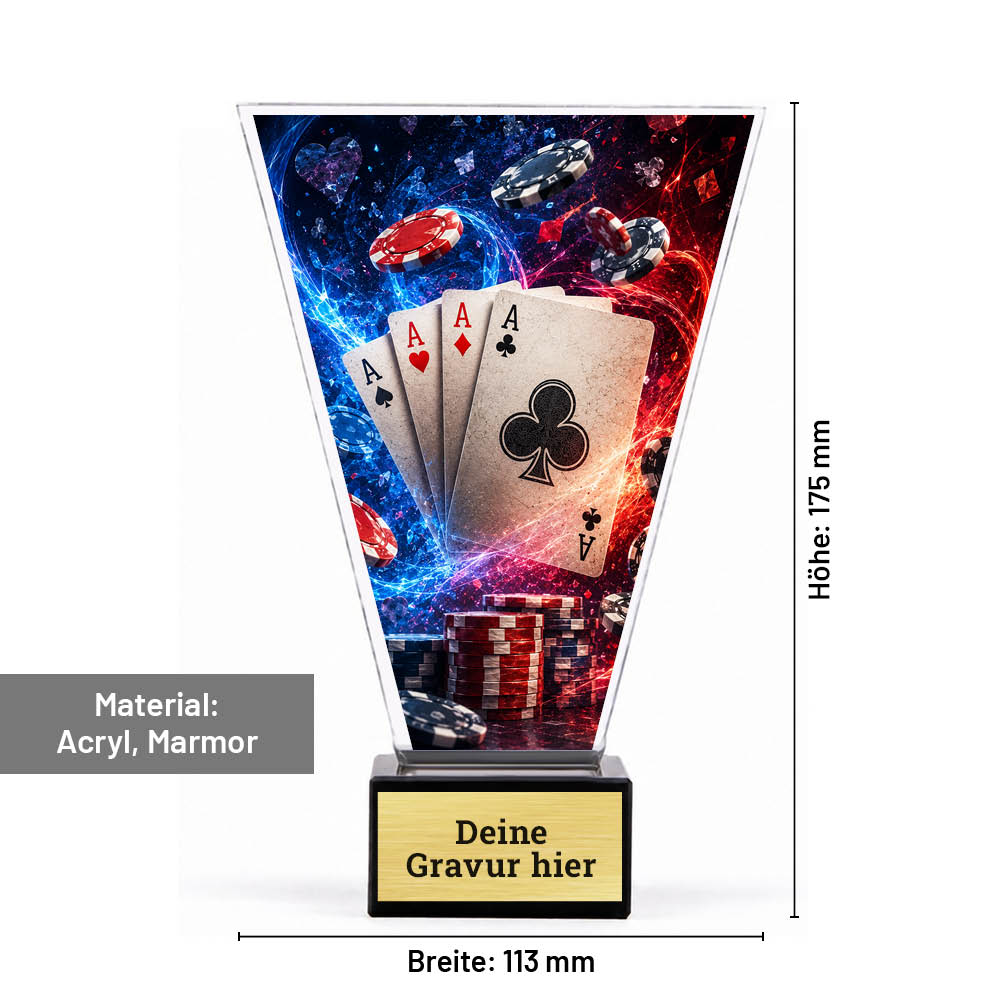 Signature Glaspokal Poker