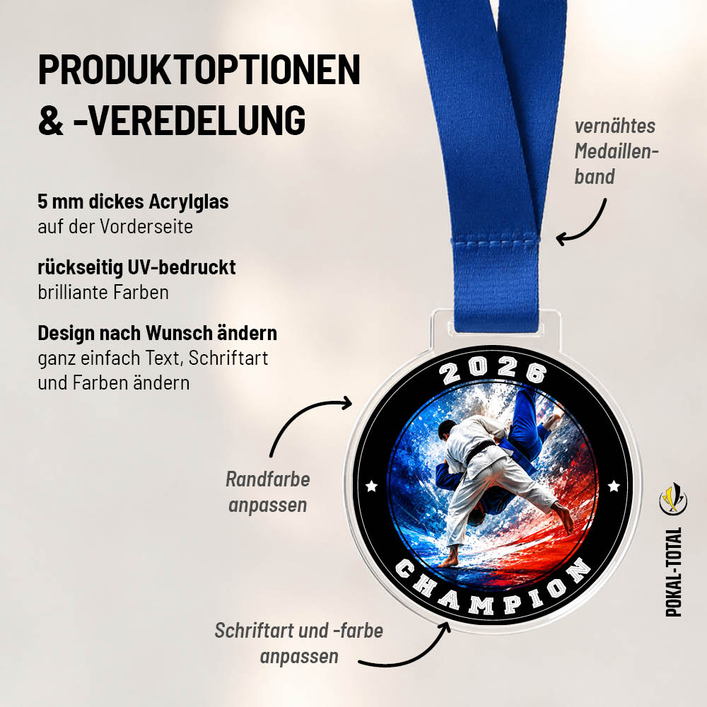 Signature Medaille Judo