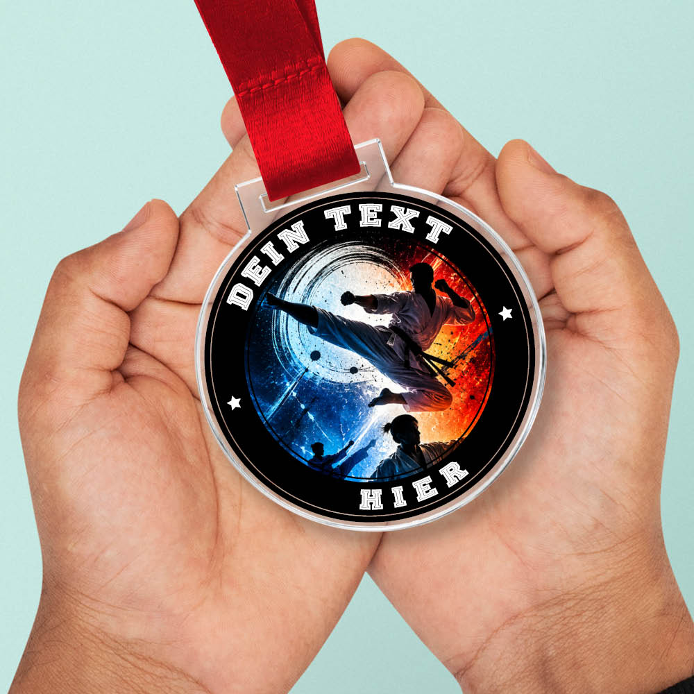 Signature Medaille Karate