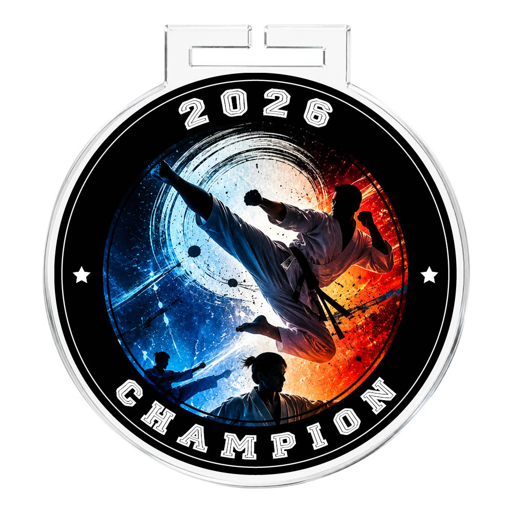 Signature Medaille Karate