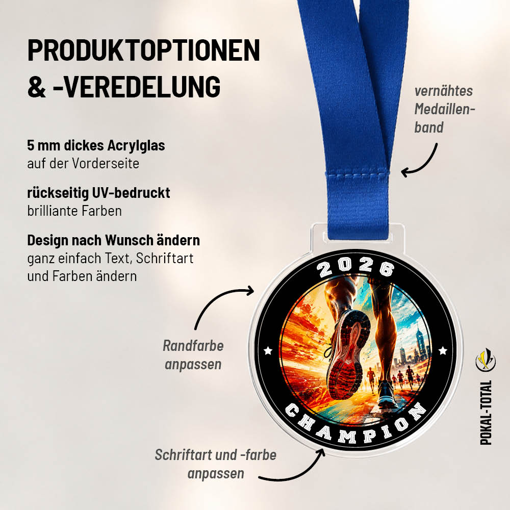 Signature Medaille Laufen