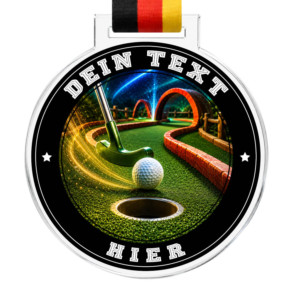 Signature Medaille Minigolf