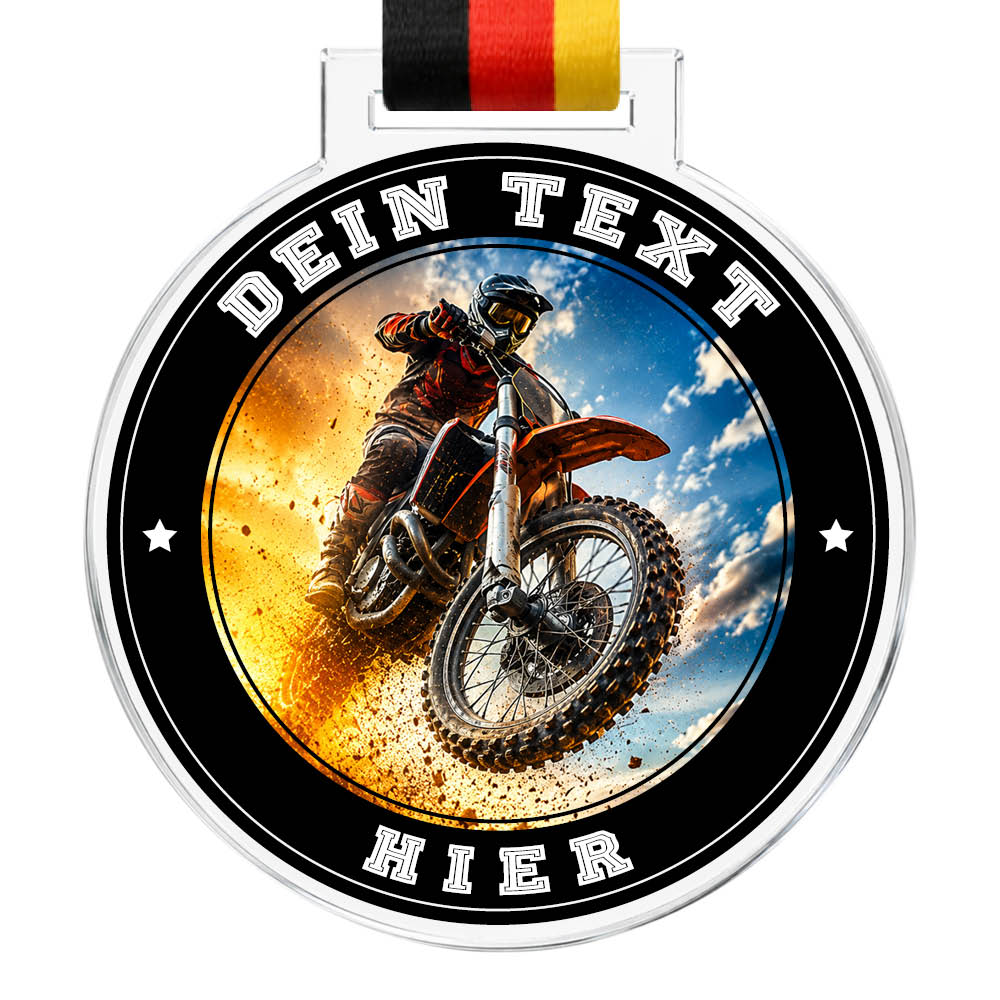 Signature Medaille Motocross