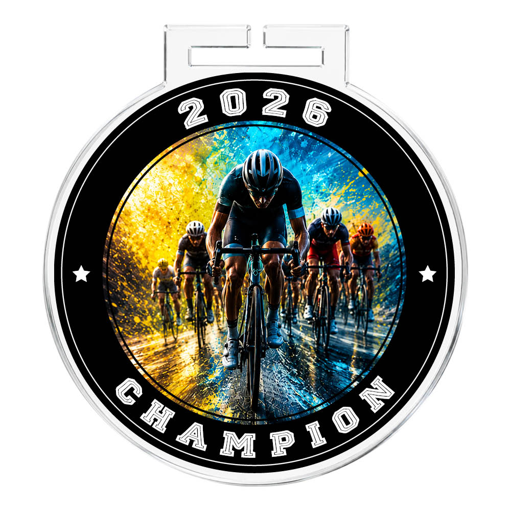 Signature Medaille Radrennen