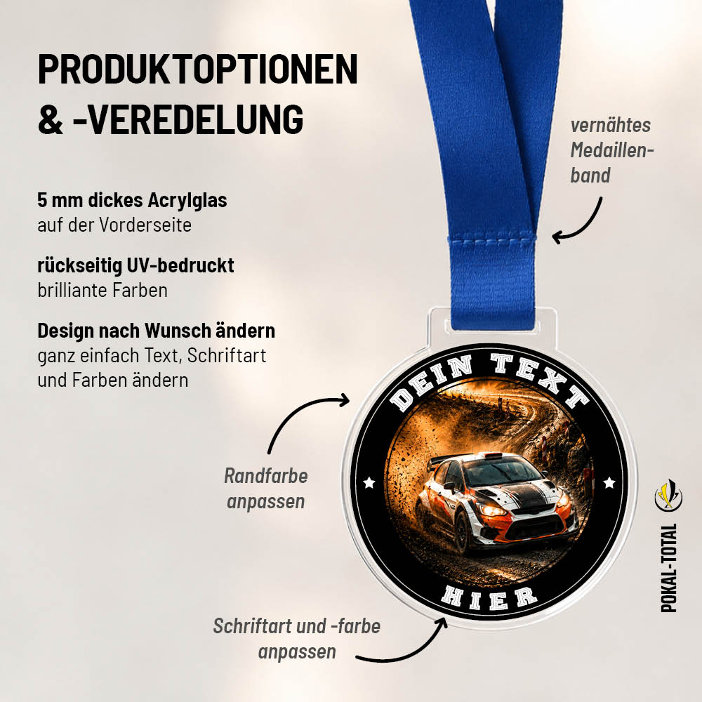 Signature Medaille Rallye