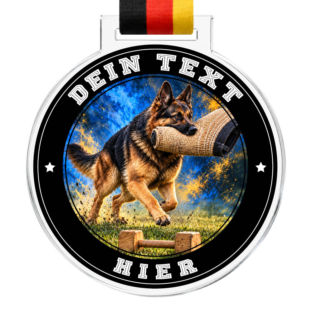 Signature Medaille Gebrauchshundesport – Produktansicht