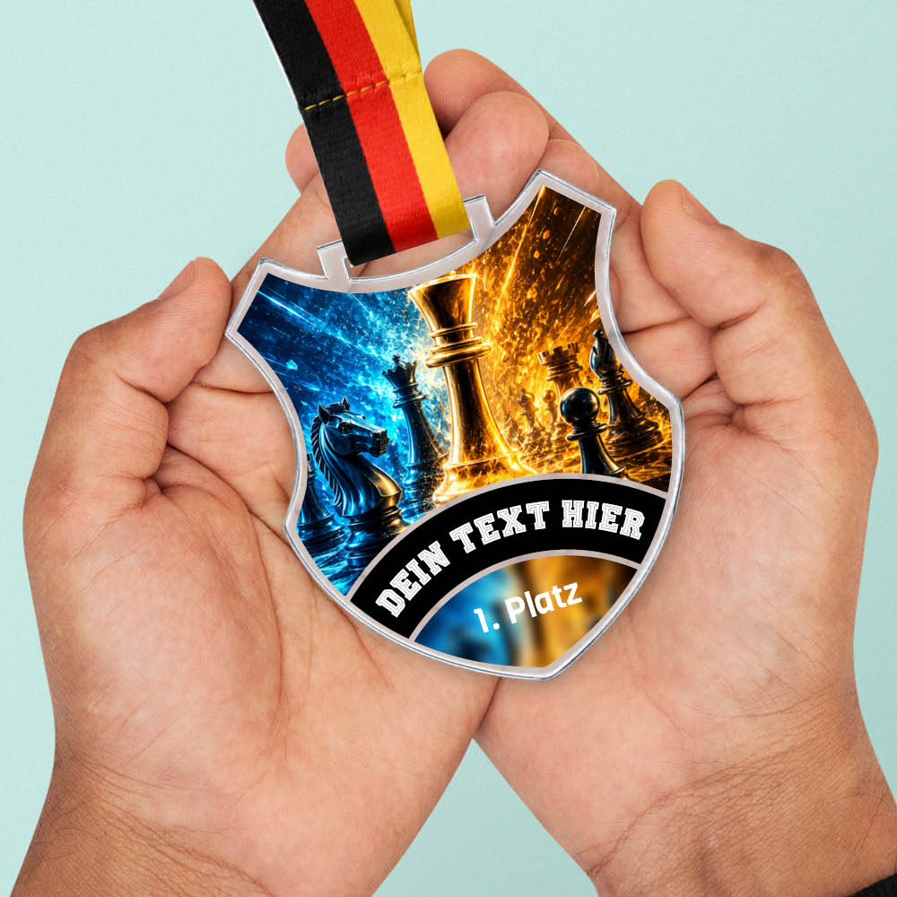 Wappen Medaille Schach