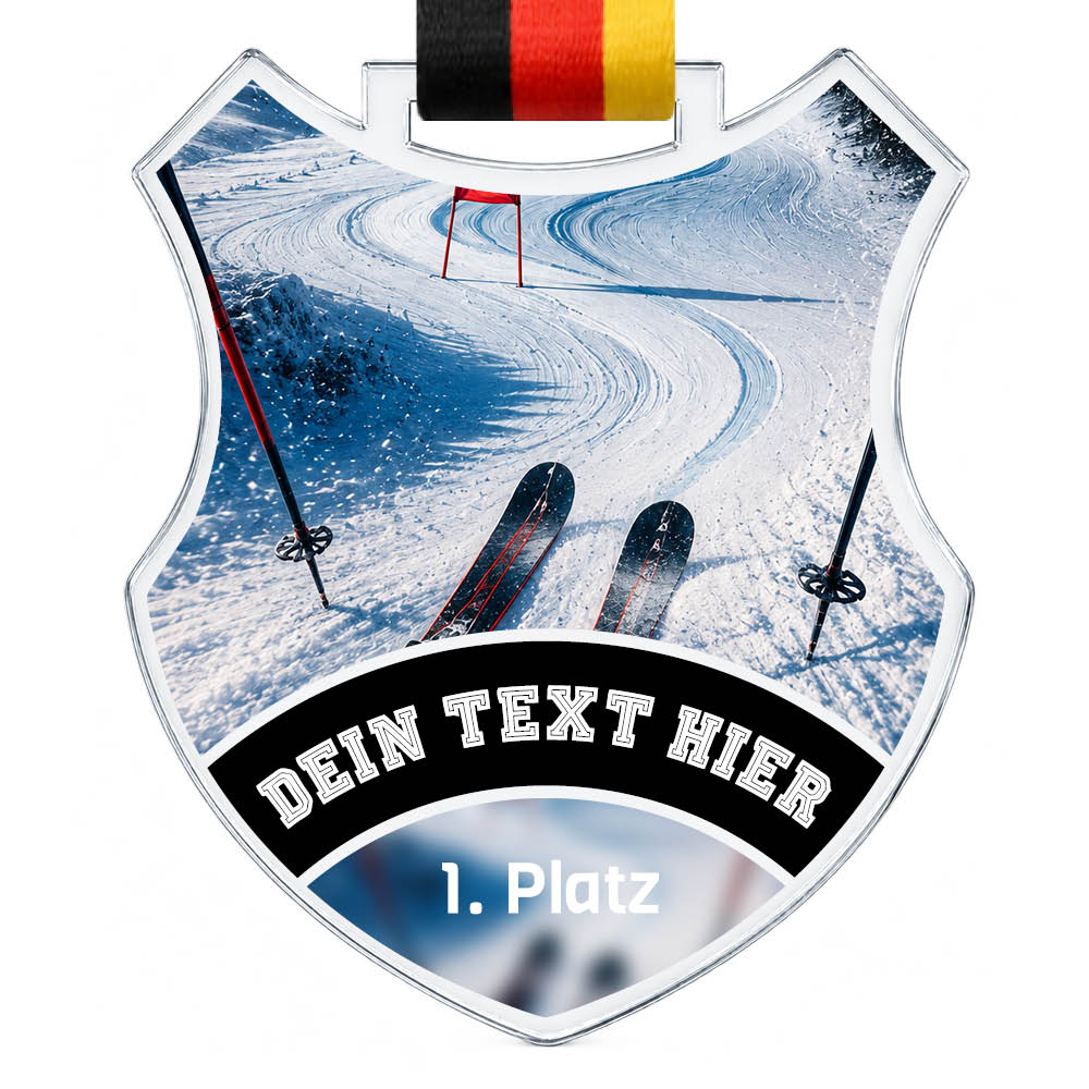 Signature Medaille Skipiste – Produktansicht