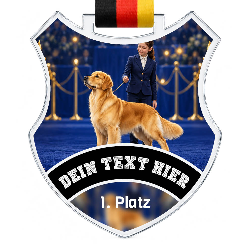 Wappen Medaille Junior Handling – Produktansicht