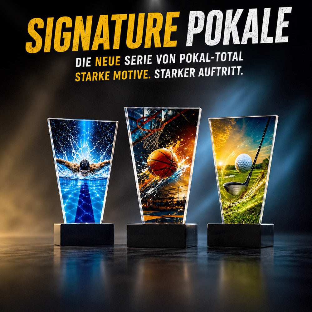 Signature Glaspokal Fußball Bester Spieler – Signature-Serie im Detail