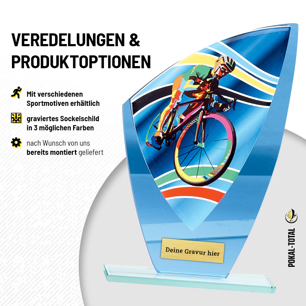 Radsport Glaspokal verspiegelt
