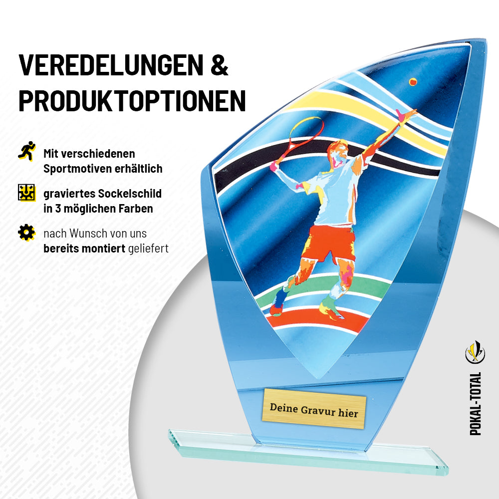 Tennis Glaspokal verspiegelt