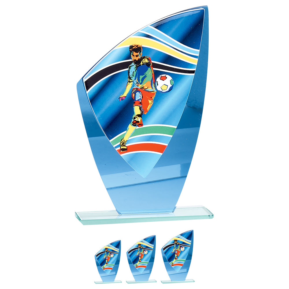 Fussball Glaspokal verspiegelt