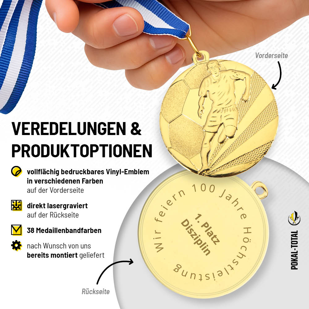 Fußball Medaille Paderborn