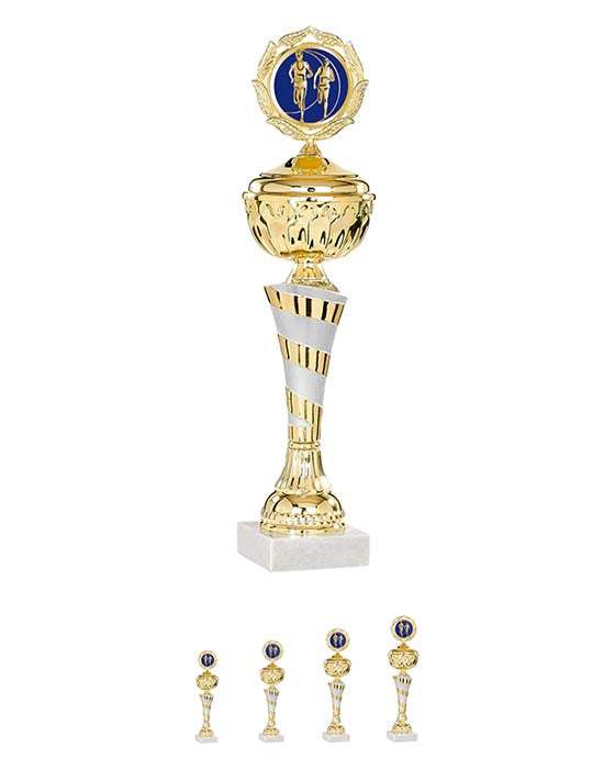Pokalserie Silber Gold