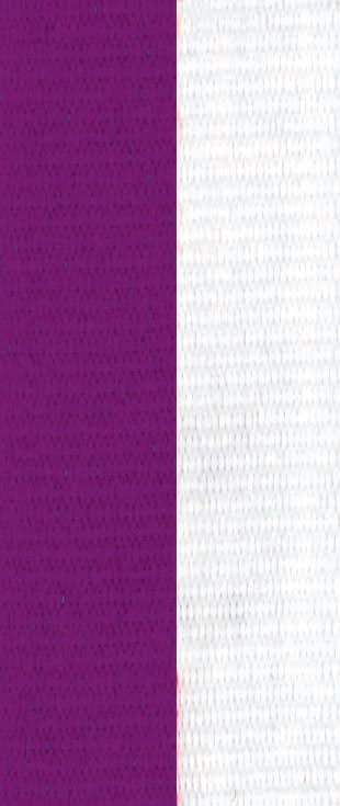 Halsband Lila, Weiß