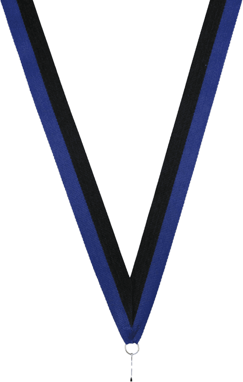 Halsband Blau, Schwarz